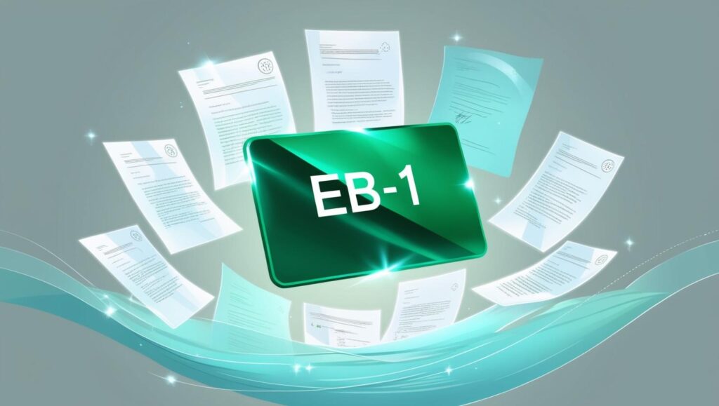 can i show my company's awards in eb1 petition​