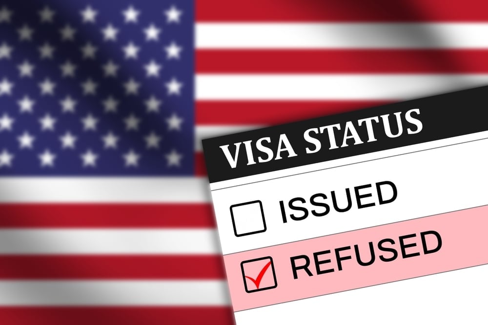 Reasons for B1 B2 visa rejection