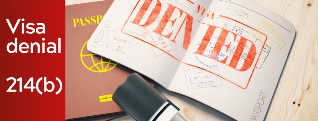 214b visa rejection