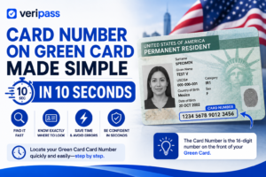 Card Number on Green Card