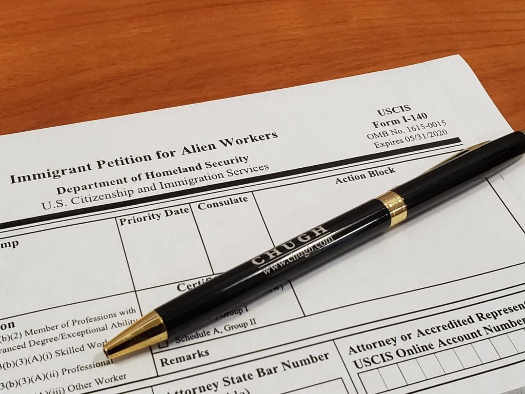 I-140 filing address