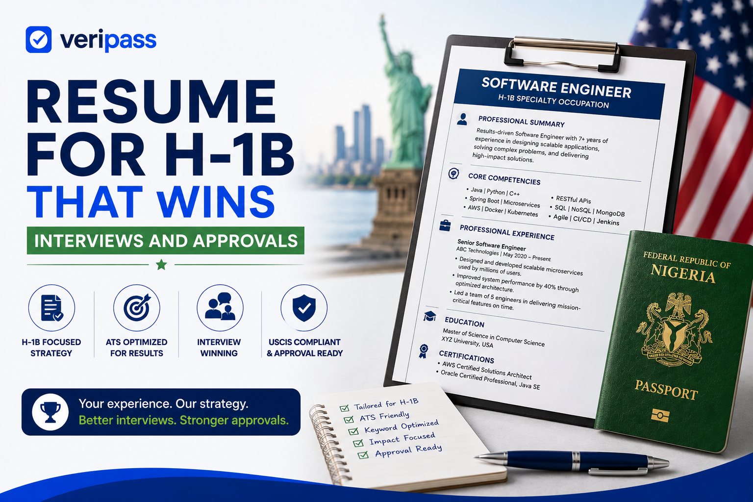 Resume for H-1B